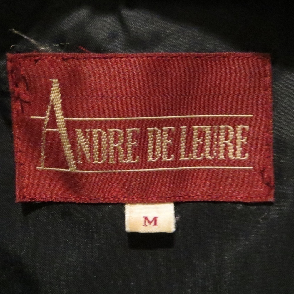 Vintage Andre De Leure Biker Military Jacket - Picture 3 of 7